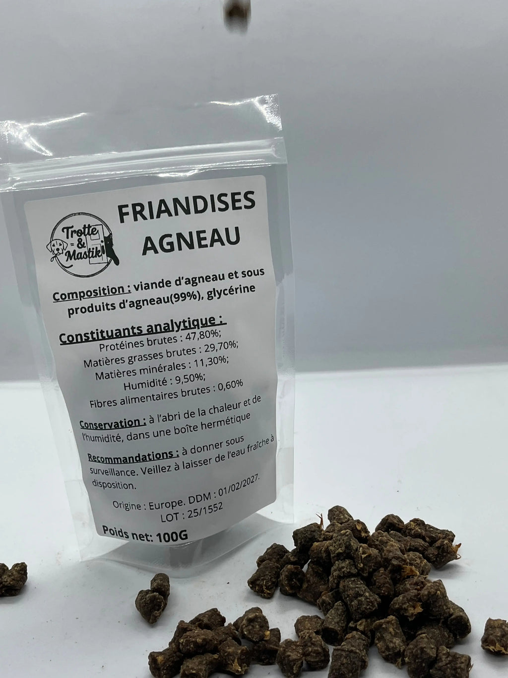 Friandises Agneau Trotte & Mastik