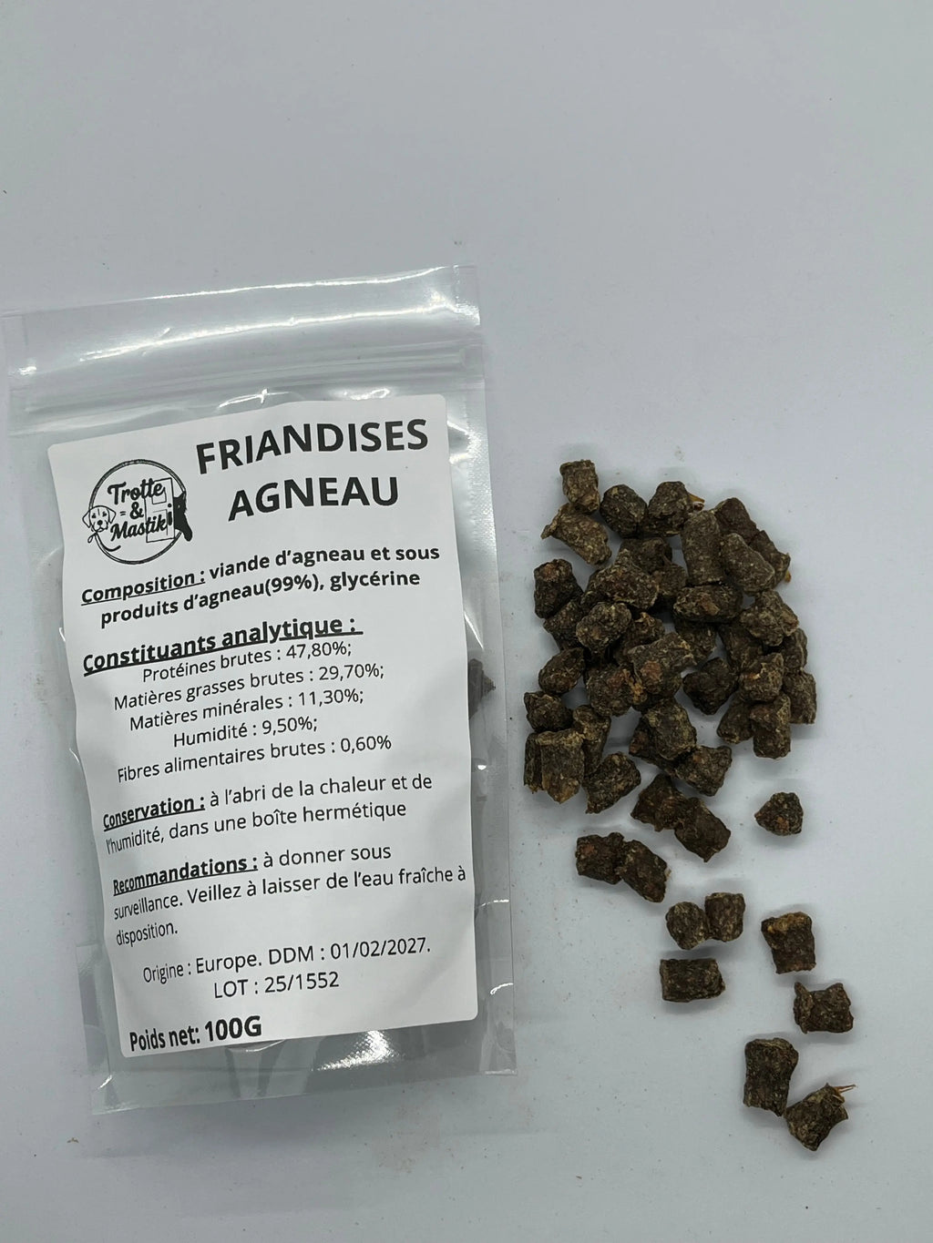 Friandises Agneau Trotte & Mastik