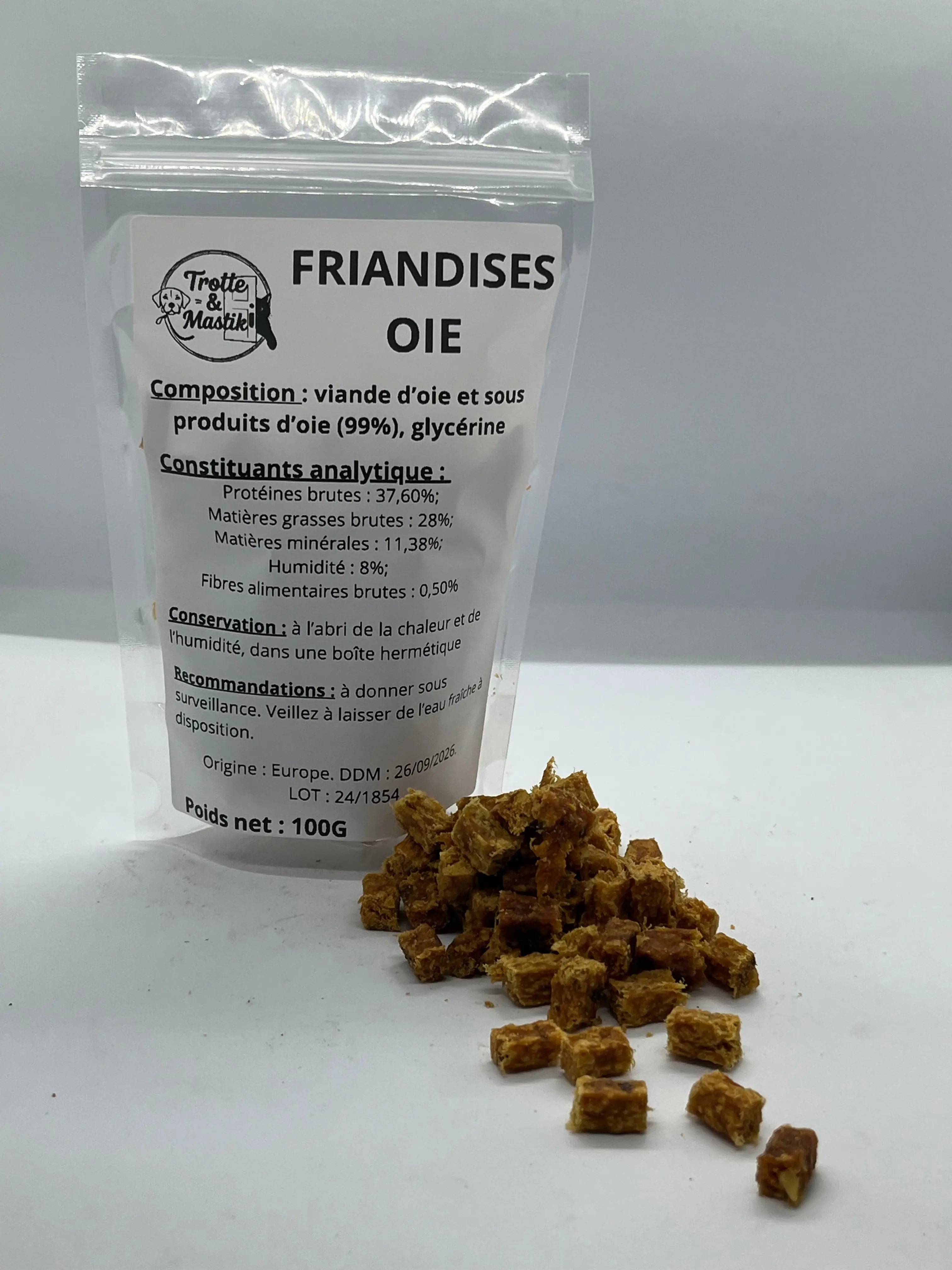 Friandises Oie Trotte & Mastik