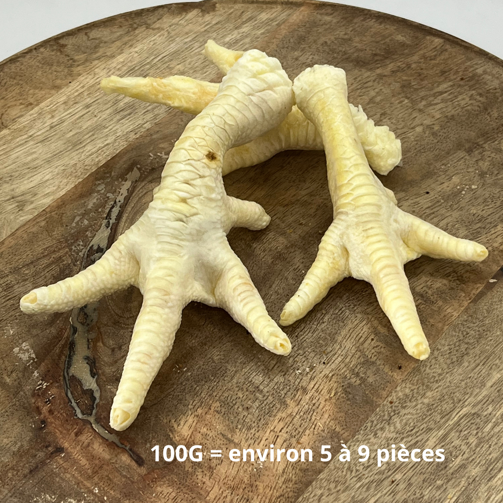 Pattes de poulet soufflées Trotte & Mastik