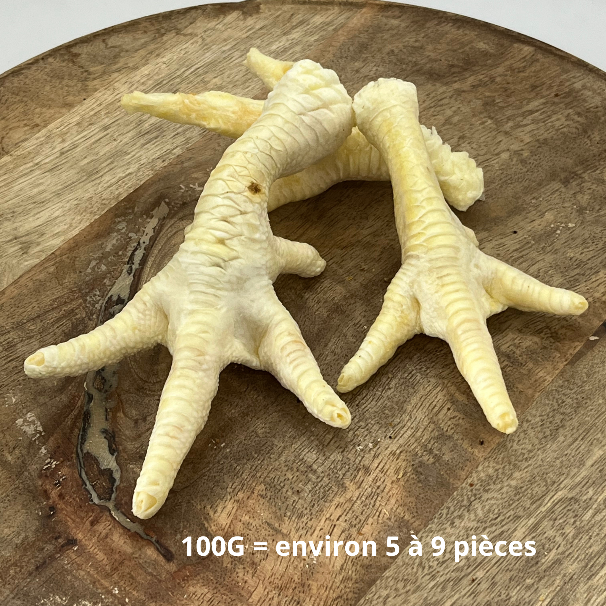 Pattes de poulet soufflées Trotte & Mastik